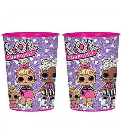 LOL Surprise 16oz Plastic Cup 12ct - Amscan - Premium Party Distribution