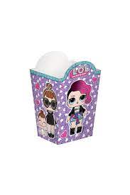 LOL Surprise, together 4 Eva! Popcorn Boxes 8ct - Amscan - Premium Party Distribution