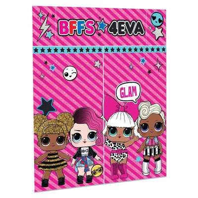 LOL Surprise, together 4 Eva! Scene Setters® Wall Decorating Kit - Amscan - Premium Party Distribution