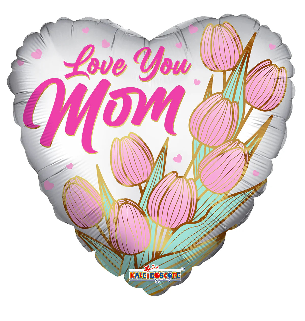 ConverUSA 18" Love You Mom Tulips Balloon-Flat