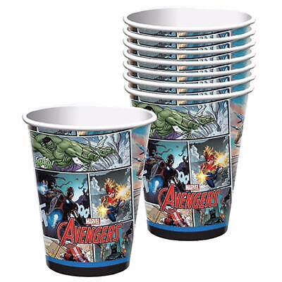 Marvel Avengers Powers Unite™ 9oz cups 8ct - Amscan - Premium Party Distribution