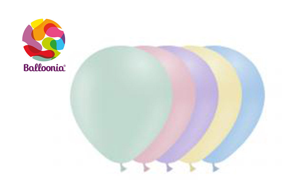 5" Matte Assorted (100ct) - Balloonia