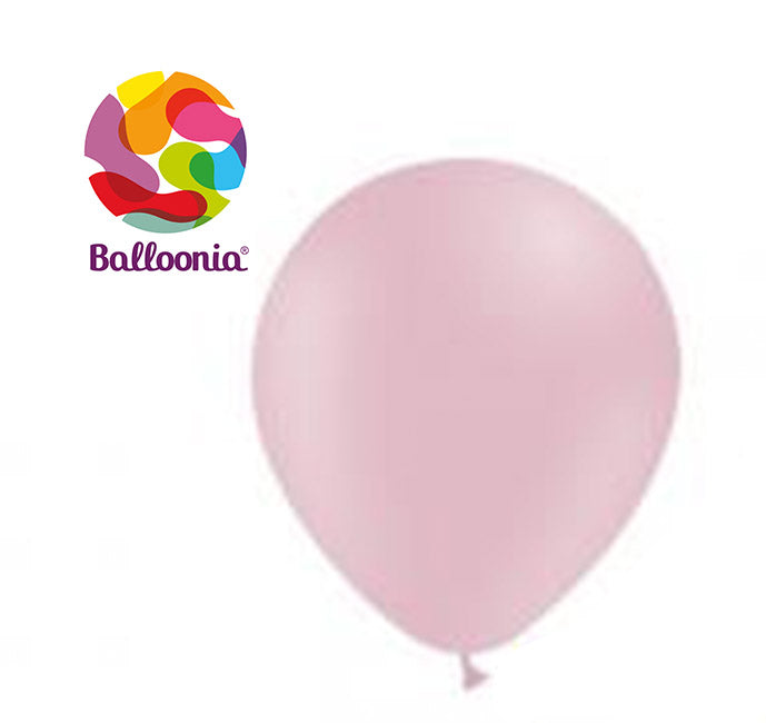 12" Matte Baby Pink (50ct) - Balloonia