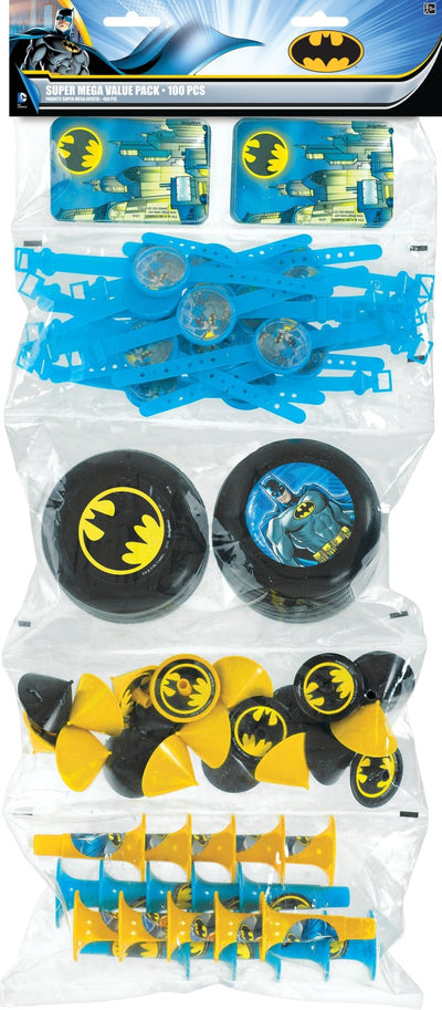Mega Mix Value Pack - Batman (100ct) - Premium Party Distribution