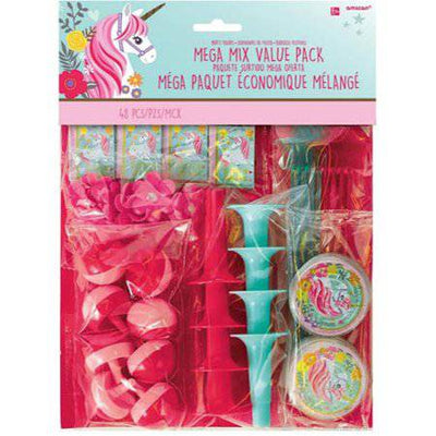 Mega Mix Value Pack - Unicorn (48ct) - Premium Party Distribution
