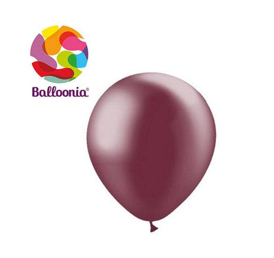 Metallic Burgundy Latex - Balloonia - Premium Party Distribution