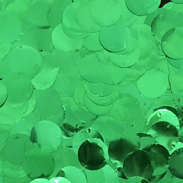 Winner 5/8" Green Foil Confetti