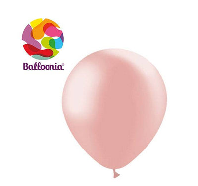 Metallic Rose Gold Latex - Balloonia - Premium Party Distribution