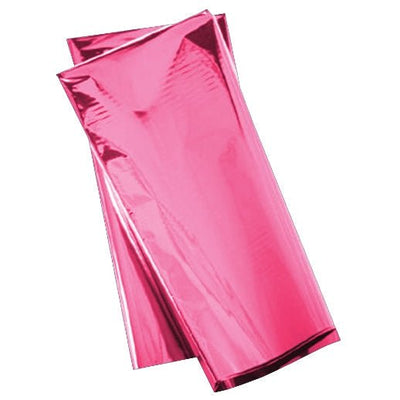 Metallic Sheets CERISE pkg of 3 18 x 30in - Premium Party Distribution