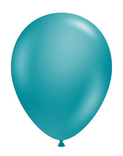 Metallic Teal Latex - Tuftex - Premium Party Distribution