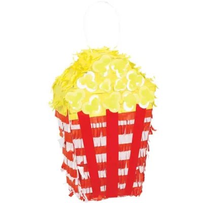 Mini Popcorn Box Pinata Decoration - Premium Party Distribution