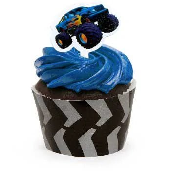 Mudslinger Cupcake Wrap with Topper 12ct - Premium Party Distribution