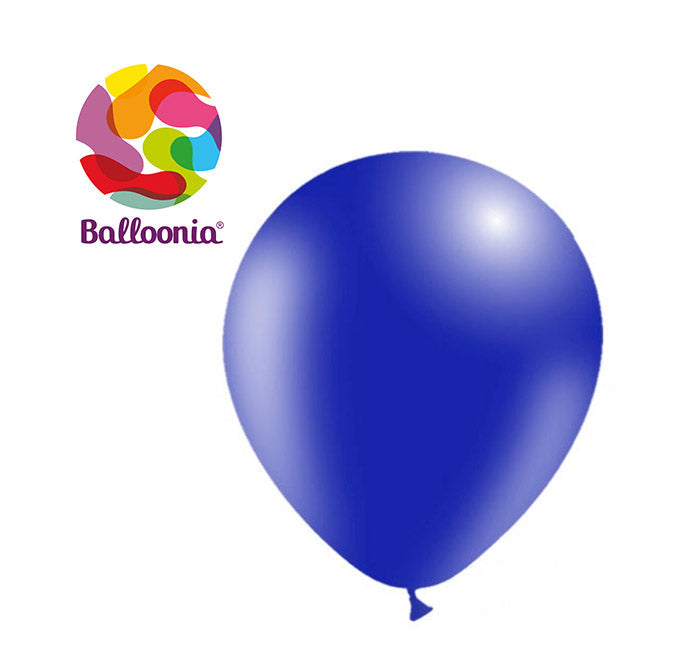 12" Navy Blue (100ct) - Balloonia