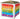 Painted Rainbow GRAD - CUBEZ Foil Balloon (PKG) - Premium Party Distribution