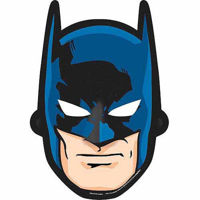 Paper Mask - Batman (8ct) - Premium Party Distribution