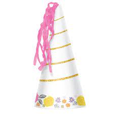 Party Hats - Magical Unicorn Horn (8ct) - Premium Party Distribution