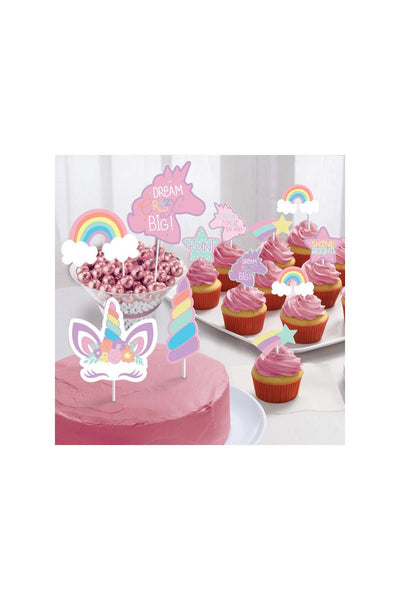 Party Topper - Unicorn (12ct) - Premium Party Distribution