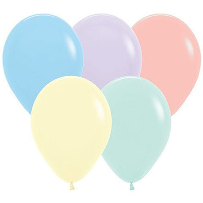 Pastel Matte Assortment II Latex - Sempertex - Premium Party Distribution