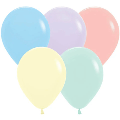 Pastel Matte Assortment II Latex - Sempertex - Premium Party Distribution