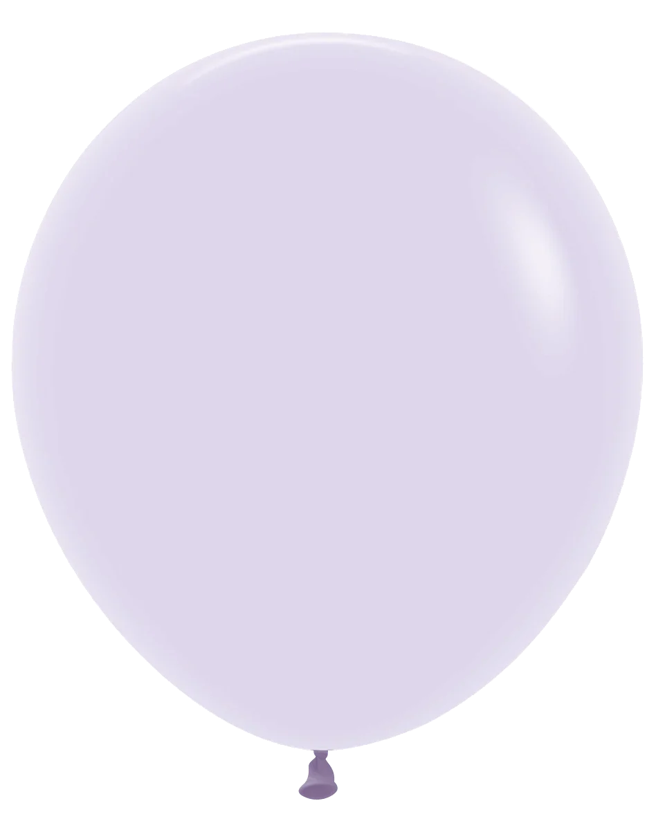 18" Pastel Matte Lilac (25ct) - Sempertex