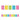 Pastel Rainbow Lantern Garland 12ft - Premium Party Distribution