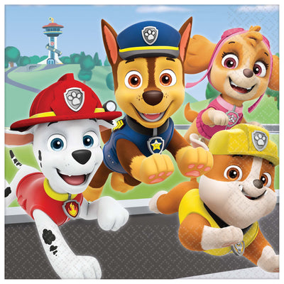 Paw Patrol™ Adventures Luncheon Napkins 16ct - Premium Party Distribution