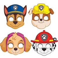 Paw Patrol Party Masks 8ct - Premium Party Distribution
