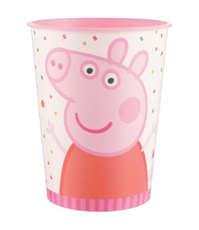 Peppa Pig 16oz Plastic Cup 12ct - Amscan - Premium Party Distribution
