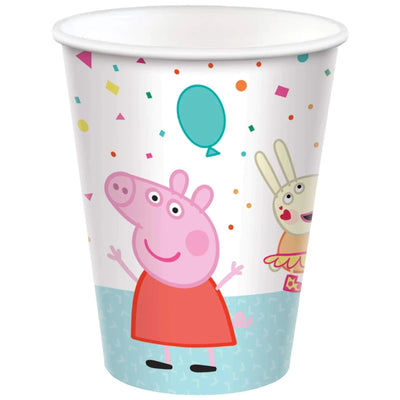 Peppa Pig 9oz Cups 8ct - Amscan - Premium Party Distribution