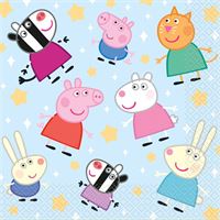 Peppa Pig Luncheon Napkins 16ct - Unique - Premium Party Distribution