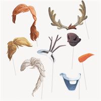 Photo Booth Props - Disney Frozen 2 (8ct) - Premium Party Distribution
