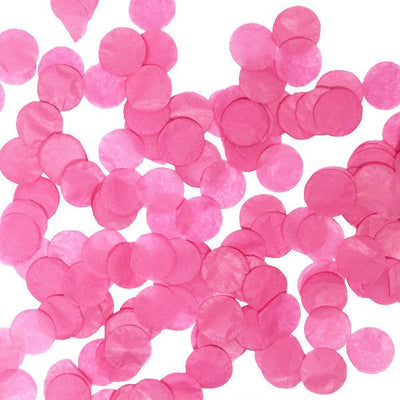 Pink Paper Confetti Dots - 1" - 22g - Premium Party Distribution