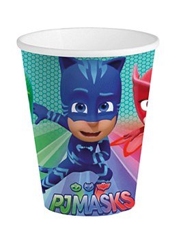 Pj Masks 9oz Paper Cups 8ct - Premium Party Distribution