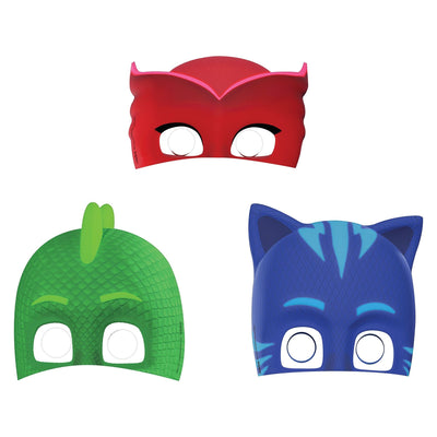 PJ Masks Paper Masks 8ct - Amscan - Premium Party Distribution