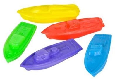 Plastic Boats - Assorted Colors (144ct) - Premium Party Distribution