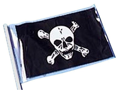Plastic Flag - Pirate - Premium Party Distribution