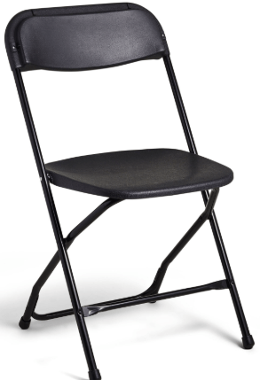 Plastic Folding Chairs 10ct (CASE ONLY) - Winner Party - Premium Party Distribution