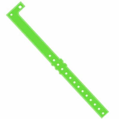Plastic Wristband - Neon Lime (10ct) - Premium Party Distribution