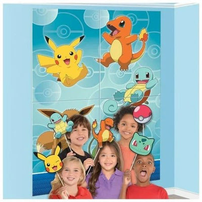 Pokemon Scene Setters w/ 12 Props - Amscan - Premium Party Distribution