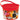 Power Rangers Mega Force Favor Container Buckets 4.5in Tall - Premium Party Distribution