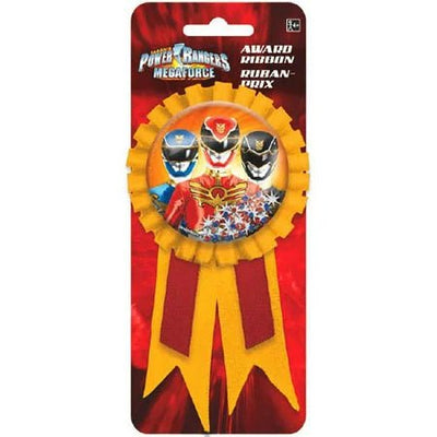 Power Rangers Megaforce Confetti Pouch Award Ribbon - Premium Party Distribution