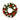 Pre - Decorated Christmas Wreath with Warm White Lights Red/White/Silver - Premium Party Distribution