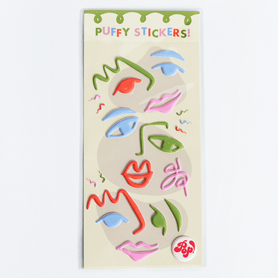 Puffy Stickers - Art Party - Premium Party Distribution