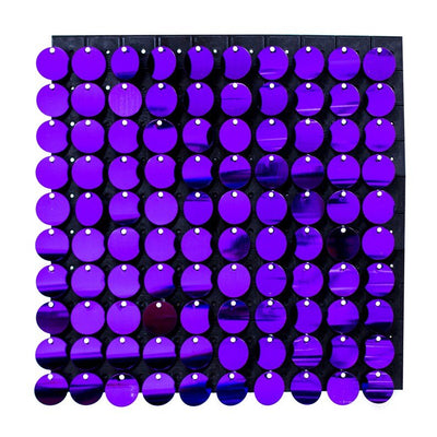 Purple Shimmer/Spangle Wall Decor - Premium Party Distribution