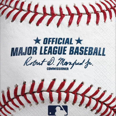 Rawlings™ Baseball Beverage Napkins - Amscan - Premium Party Distribution