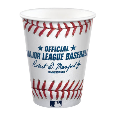Rawlings™ Baseball Cups, 9 oz. 8ct - Premium Party Distribution