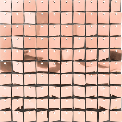 Rose Gold Shimmer/Spangle Wall Decor - Premium Party Distribution