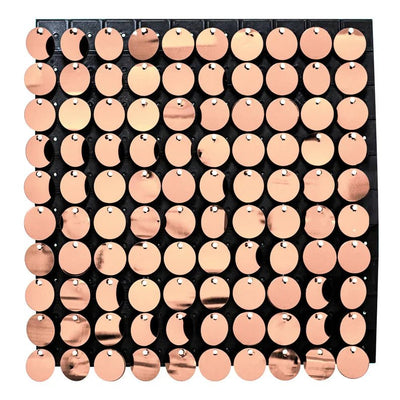 Rose Gold Shimmer/Spangle Wall Decor - Premium Party Distribution