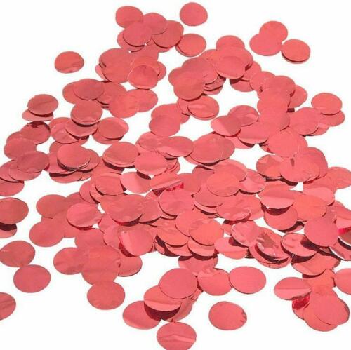 Winner 5/8" Red Foil Confetti 1oz