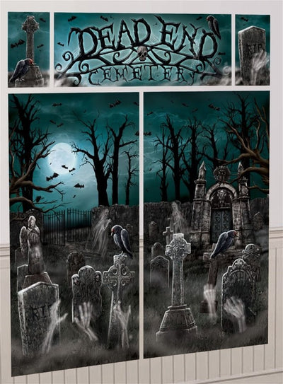 Scene Setter - Cemetery (5ct) - Premium Party Distribution